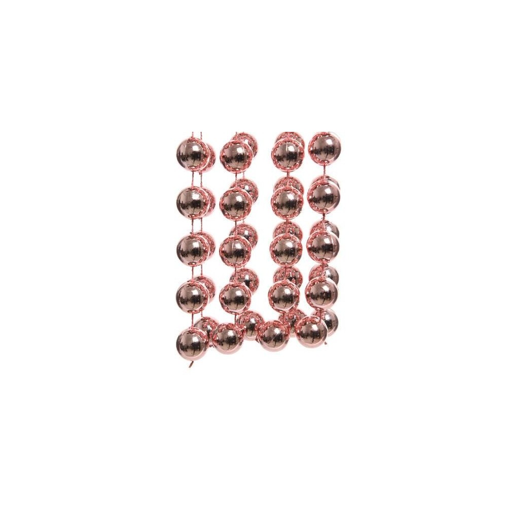 GHIRLANDA DI PERLE XXL PINK CM270X2